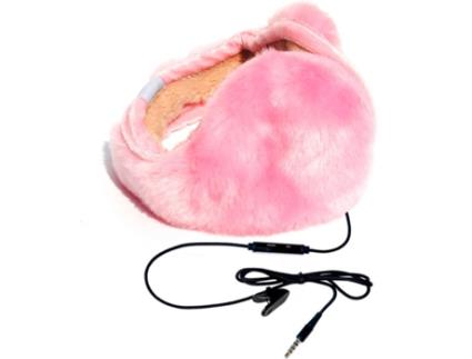 Auriculares HI-FUN HFHIEARLAPK (In Ear - Rosa)