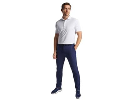 Polo Manga Curta Soul Performance Pique Azul L PETER MILLAR