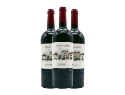 Vinho JEFF CARREL Maison Carrel Corbières (0.75 L - 3 Unidades)