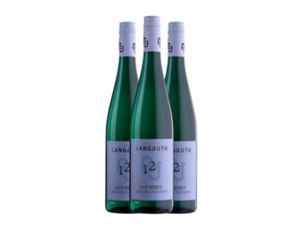 Vinho branco ULRICH LANGGUTH Gourmet Riesling Mosel-Saar-Ruwer (0.75 L - 3 Unidades)