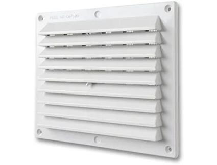 Ventilação Bdr1714B Grelha de Ventilação Retangular de Plástico para Empilhar Branca 175 X 146 Mm LA VENTILAZIONE