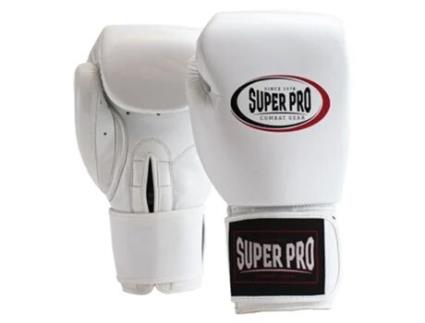 Luvas de Boxe Tailandesas em Pele SUPER PRO Thai-Pro 18 oz