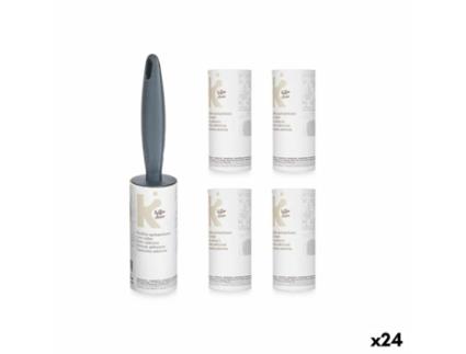 Rolo Anti-Pelos BETTER CLEAR Cinzento 16 X 27 X 4 2 Cm Conjunto 24 Unidades