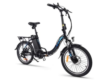 Bicicleta Elétrica KAISDA K7 250W 13Ah 80Km 20 Preto