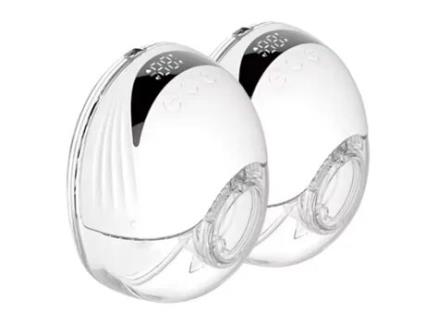 Bomba Tira-Leite Eléctrica SIURN 2 Peças, com Display Led 4 Modos