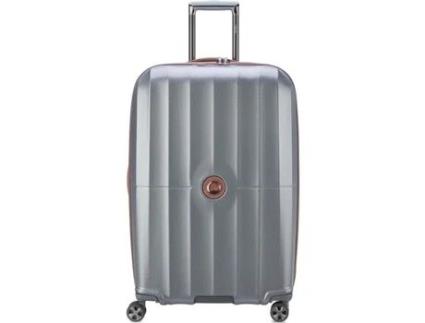 Mala Rígida DELSEY PARIS St Tropez Expansível Litros Cinzento (76x49x34cm)
