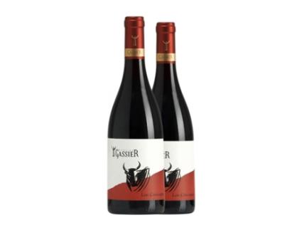 Vinho GASSIER Lou Coucardié Rouge Costières de Nîmes (0.75 L - 2 Unidades)