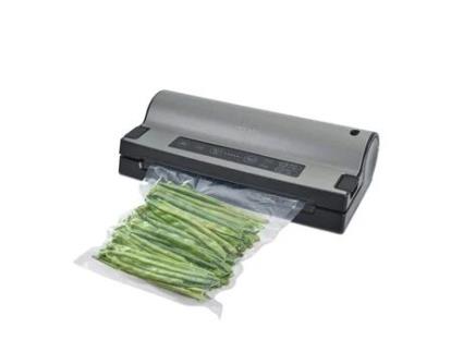 Máquina de Aspirar Alimentos Vac Prestige 575 Função Marinar Cinza SOLIS