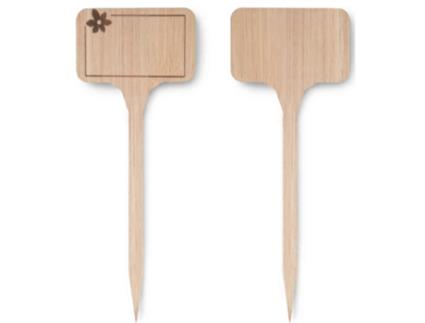 Etiquetas De Bambu T 15 Cm