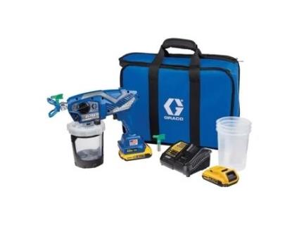 Pistola de Pintura Airless com Bateria Li-Ion 18V 2.0Ah Ultra Cordless GRACO