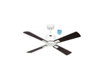 Ventilador de Teto CASAFAN Eco Neo Iii 103Cm 943141W Branco Wengué e Motor Cinzento com Wifi