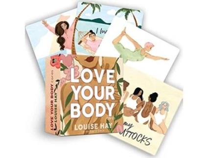 Livro Love Your Body Cards de Louise Hay (Inglês)