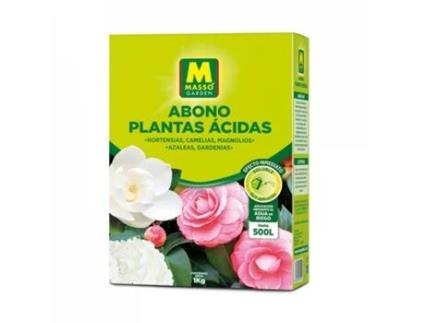 MASSO GARDEN Abono Soluble Plantas Ácidas 1 kg