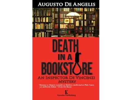 Livro Death in a Bookstore An Inspector De Vincenzi Mystery de Augusto De Angelis (Inglês)