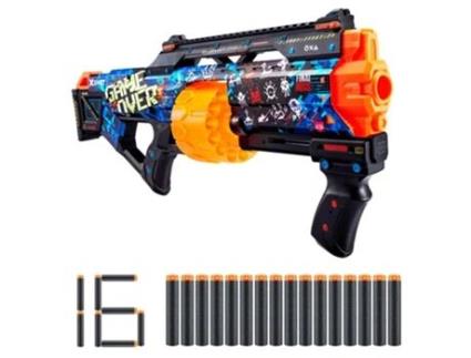 Pistola de brinquedo X-SHOT Skins c/16 dardos de espuma