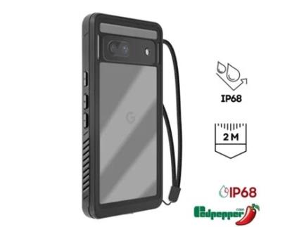 Capa para Google Pixel 7A REDPEPPER Acrílico Preto .