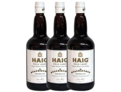 Uísque Blended John Haig & Co Gold Label 70 cl (Caixa de 3 unidades)