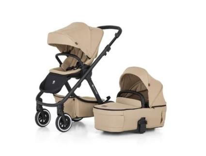 Carrinho de Passeio PETITE&MARS Icon 2In1 Air Set Lite Mocha Bege