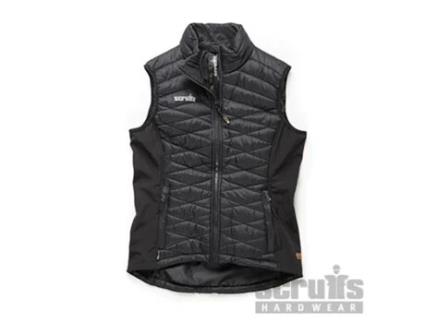 SCRUFFS T55306 Chaleco para Mujer Trade Color Negro