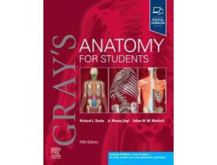 Livro Anatomía de Gray para estudiantes ELSEVIER de Richard L Drake (Inglês)