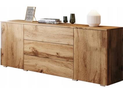 Cômoda Paris 150 Carvalho Wotan BRATEX