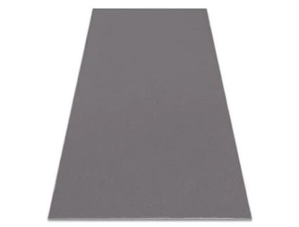 Tapete DYWANY LUSZCZOW Lavável Moderno Cinza Antiderrapante Poliéster Cinzento (160x220cm)