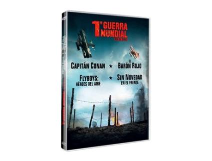 Cine Primera Guerra Mundial Capitán Conan + Flyboys Héroes Del Aire + El Barón Rojo + Sin Novedad En El Frente