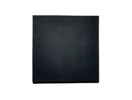 Telha de borracha de alta densidade 1x1m - Grânulos Finos 20mm