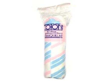 Cotoni 80 Discos Desmaquillantes