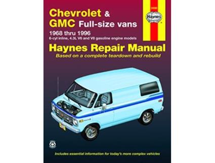 Livro Chevrolet GMC fullsize petrol vans Haynes Repair Manual de Haynes (Inglês)