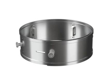 Anel de Alimentação para Forno Foguetão Ø 25-35 X 9 Cm em Aço Inoxidável BBQ#BOSS