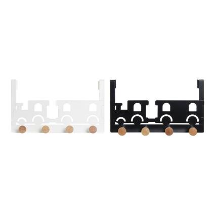 Ganchos para Portas  Comboio Metal Madeira MDF (2 pcs) (28.5 x 8.5 x 16.5 cm)