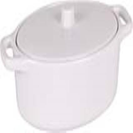 Tacho  Melamina Branco (17 x 10 x 5 cm)