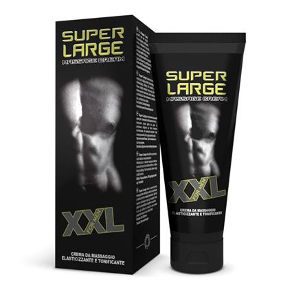 SUPER LARGE XXL CREME DE MASSAGEM E ELASTIZANTE PARA PÊNIS 75 ML
