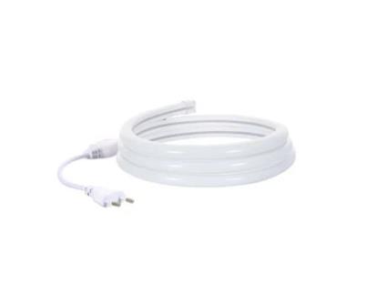 Fita Neon Led 7.5 W/M Regulável 220V Ac 120 Led/M Semicircular 180º Azul Ip67 À Medida Corte a Cada 100 Cm