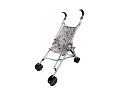 Carrinho de boneca dobrável Pequebebe