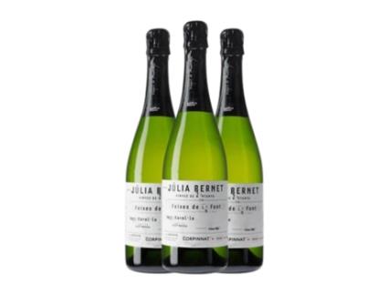 Vinho branco JÚLIA BERNET Vinyes de Muntany Brut Nature Corpinnat Reserva (0.75 L - 3 Unidades)