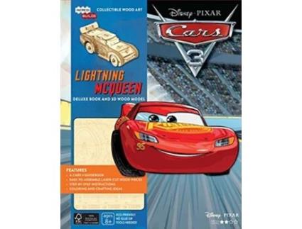 Livro IncrediBuilds Disney Pixar Cars 3 Lightning McQueen 3D Wood Model and Book de Barbara Bazaldua (Inglês)