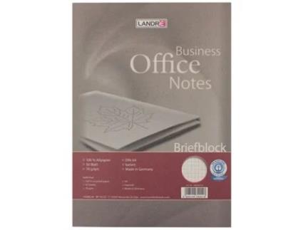 Bloco de Cartas para Reciclagem LANDRÉ A4 50 Folhas 70 G/M² Quadrado