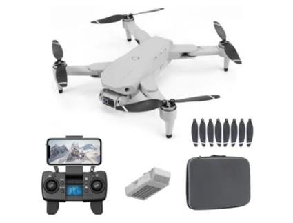 Dron KLACK L900 Pro com 2 Câmeras 1.2Km de Alcance 4K 5G 25Min Max 7.4V 2200Mah- Cinza