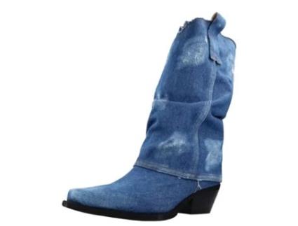 Sapatos de Mulher METISSE Tecido Azul (40)
