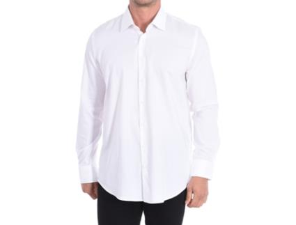 Camisa de Homem DANIEL HECHTER Longa Algodão Branco (43)