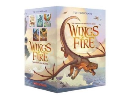 Livro Wings of Fire The Dragonet Prophecy de Tui T Sutherland (Inglês)