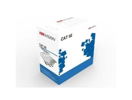 Cabo de Rede Rígido Utp Categoria 5E HIKVISION Ds-Pl-5E Cinzento 305 M