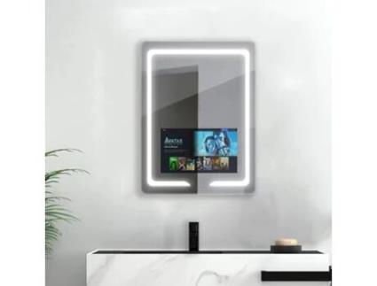 Espelho de Casa de Banho Anti-Embaciamento com Ecrã Tátil V20.
