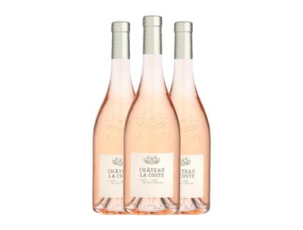 Vinho rosé CHÂTEAU LA COSTE Rosé Côtes de Provence (0.75 L - 3 Unidades)