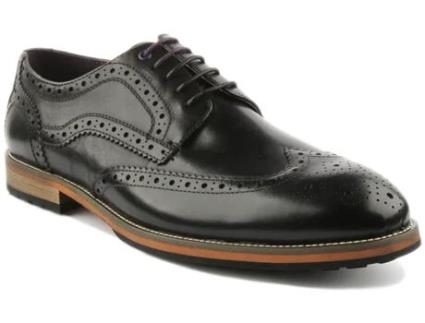 Sapatos de Homem JUSTINREESS ENGLAND Pele Preto (46)