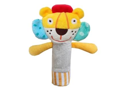 Choque de Mão de Pelúcia Macia para Bebê Recém-Nascido Chocalhos de Pelúcia Brinquedos de Mão Agitador para Bebês 3 6 9 12 Meses LUGA