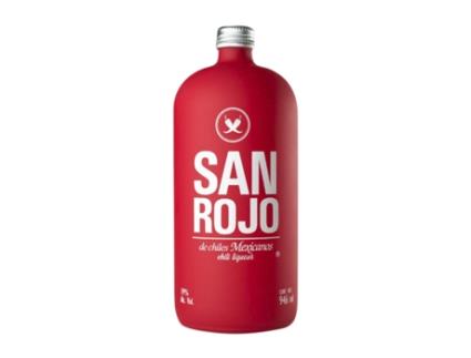 Licores SAN ROJO San Rojo. Licor de Chiles (0.7 L - 1 Unidade)