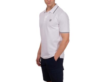 Polo de Homem LYLE AND SCOTT Branco (S)